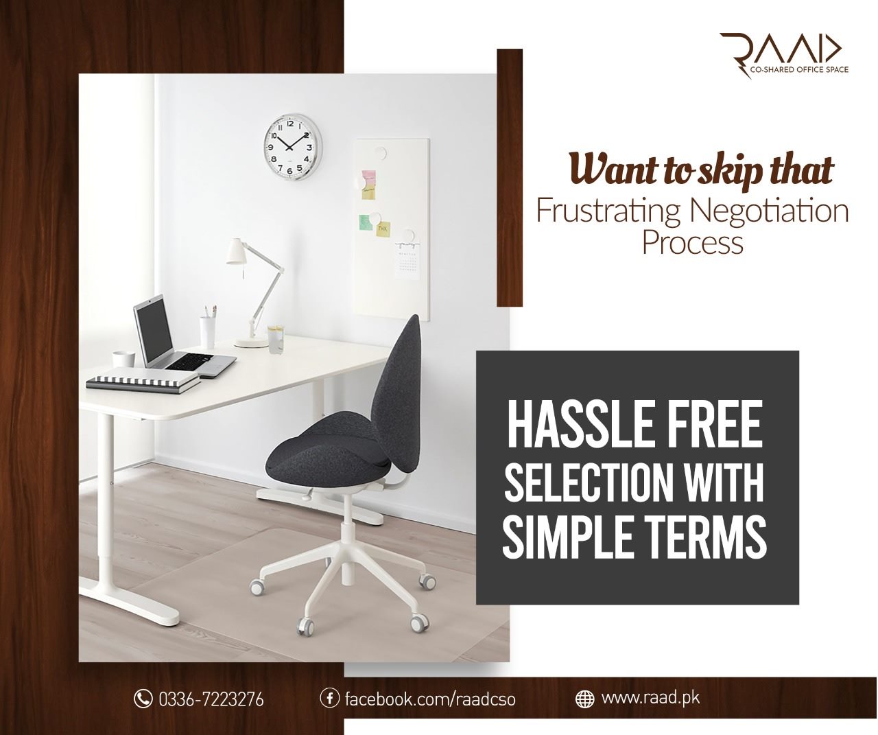 Start a business at RAAD